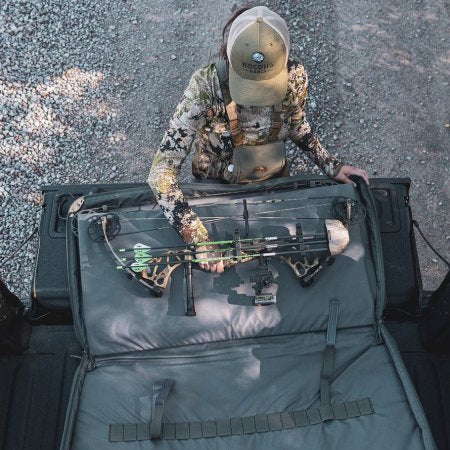 Ulfhednar - UH038 - Double Bow Bag w/backpack straps 100 cm Field