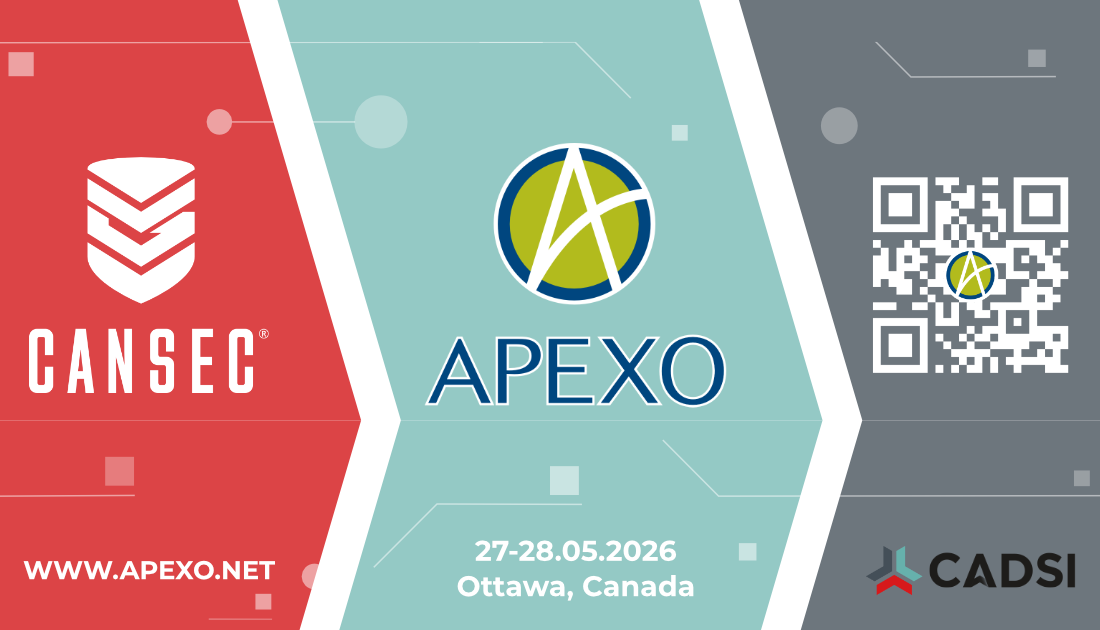 ApexO coming to CANSEC 2026, Toronto, Canada