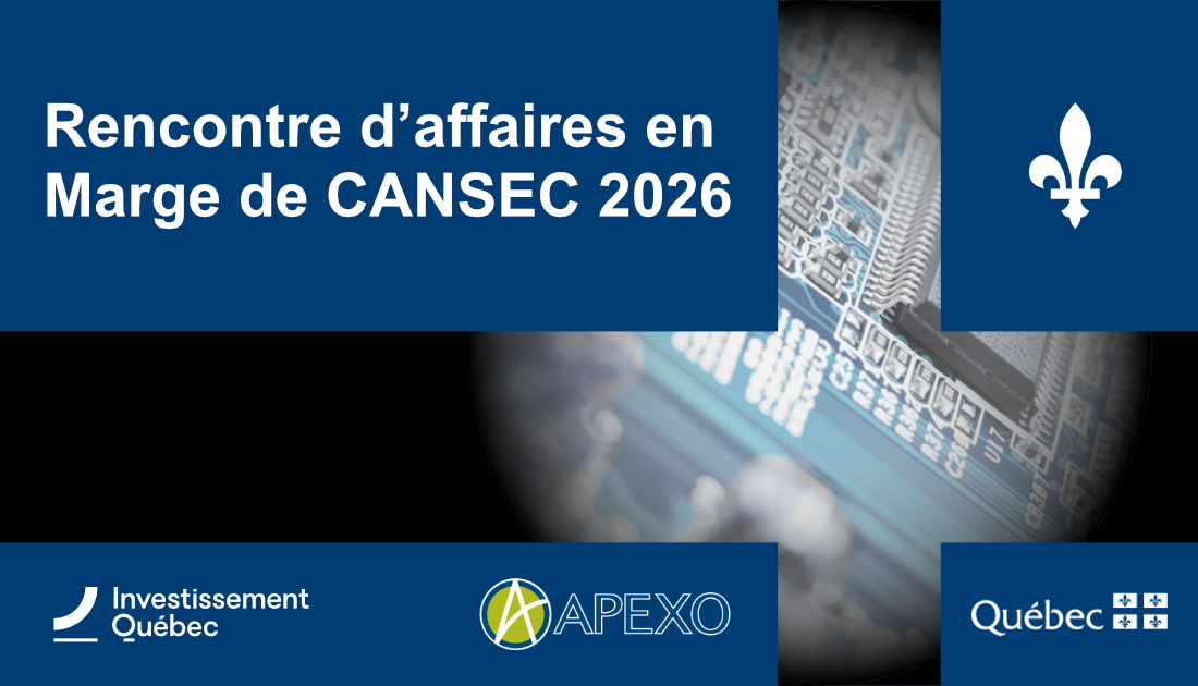 ApexO à la rencontre d'affaires en marge de CANSEC 2026