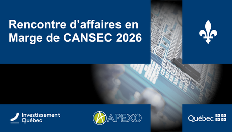 ApexO à la rencontre d'affaires en marge de CANSEC 2026
