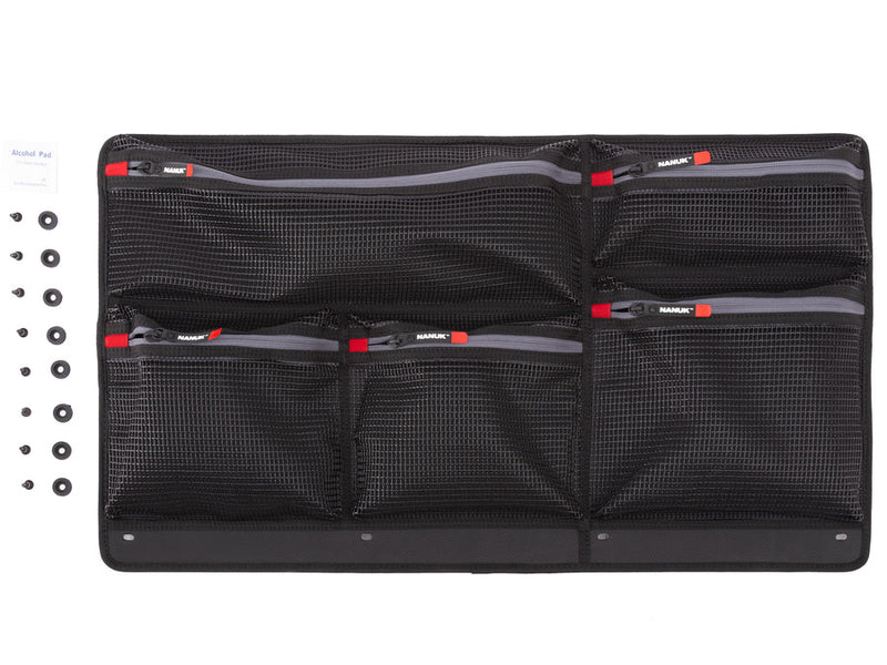 Mesh Lid Organizer for Nanuk 962 Case Kit