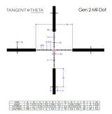 Tangent Theta TT315P 3-15x50mm Professionnel