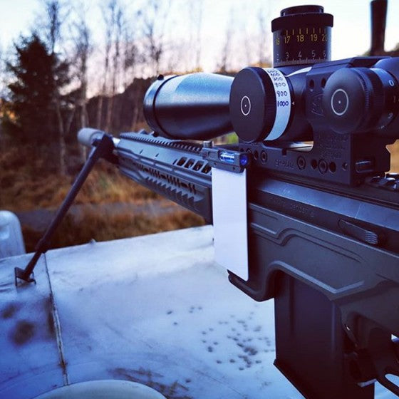 Ulfhednar - UH355 - Sidemounted Bubble Level Picatinny w/D.O.P.E. card